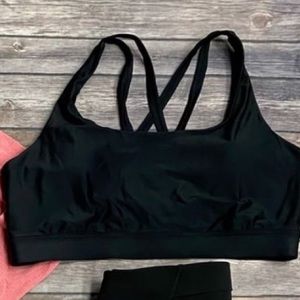 Black Lululemon Sports Bra